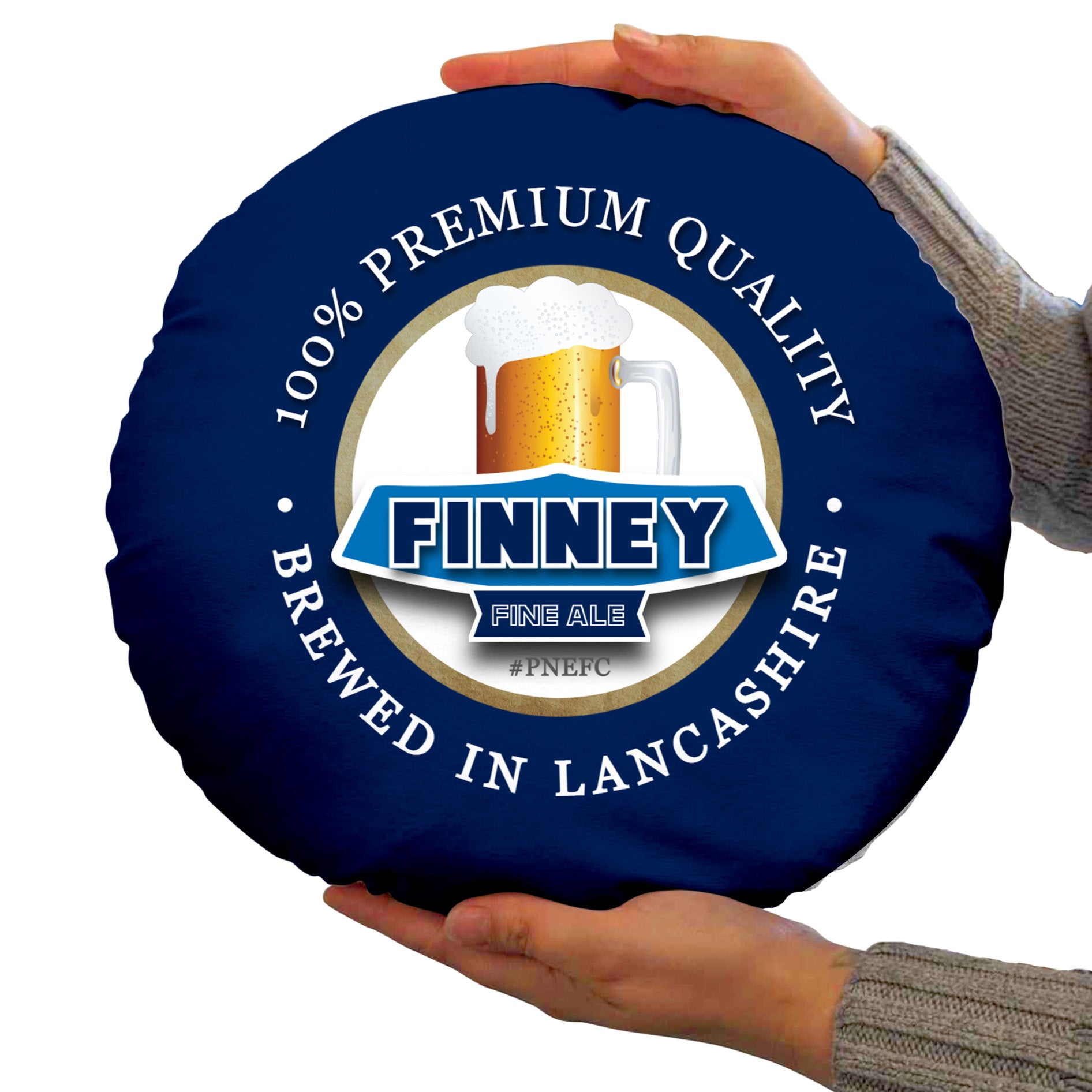 Preston Finney - Football Legends - Circle Cushion 14"