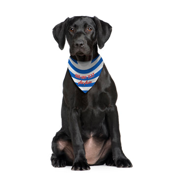 QPR 2015 Home Retro Shirt - Personalised Pet Bandana - 4 Sizes