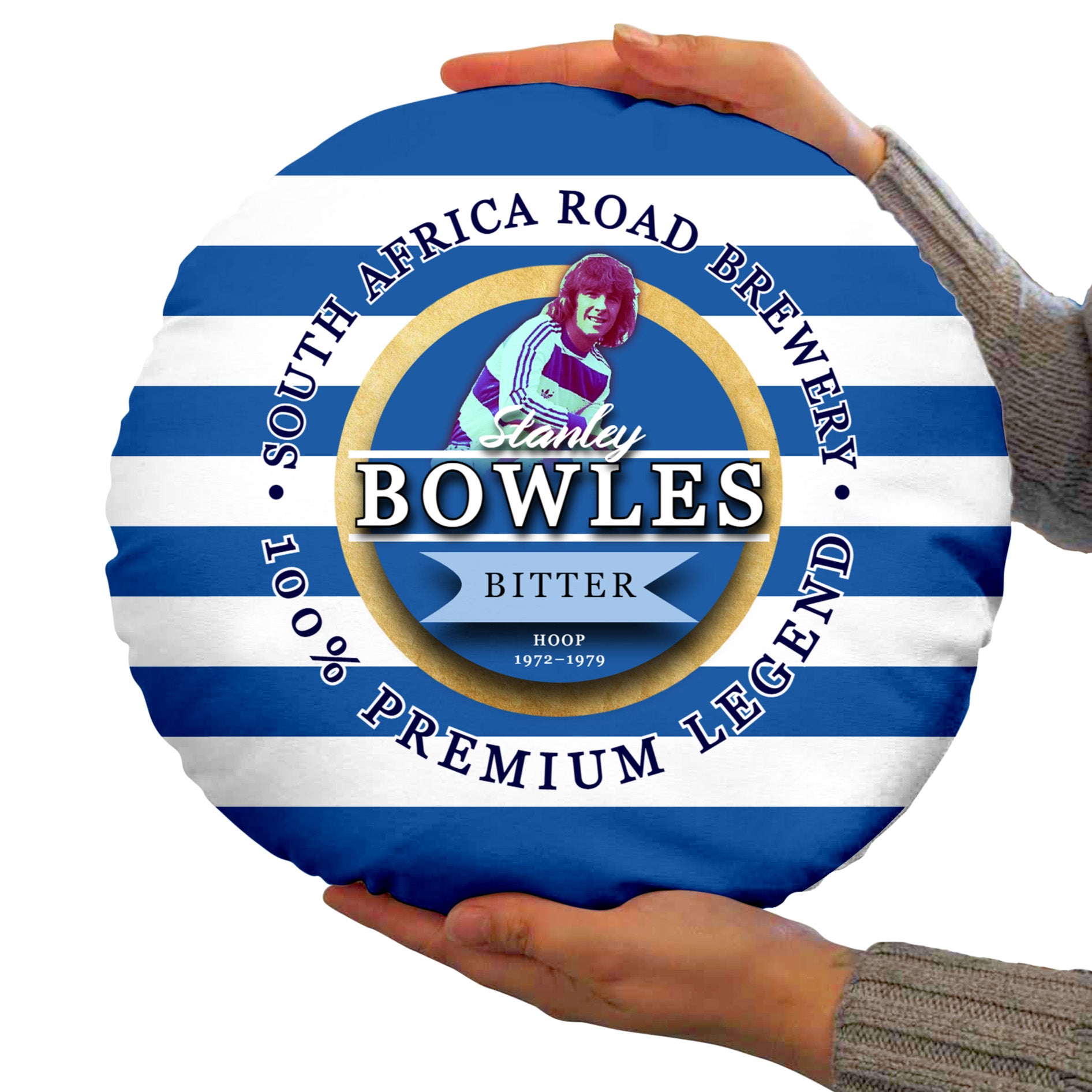 QPR BOWLES - Football Legends - Circle Cushion 14"