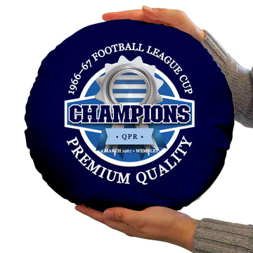 The Hoops CHAMPIONS - Football Legends - Circle Cushion 14