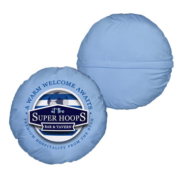 The Hoops SUPER HOOPS - Football Legends - Circle Cushion 14