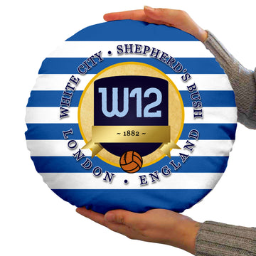 The Hoops W12 - Football Legends - Circle Cushion 14