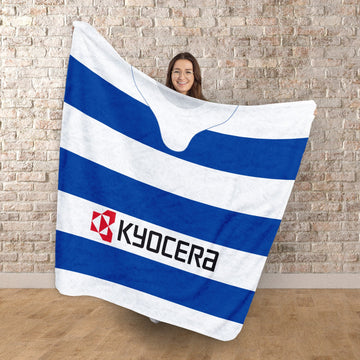 Reading  - 2006 Home Shirt - Personalised Retro Fleece Blanket