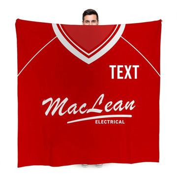 Ross County Retro - 2000 Away - Personalised Retro Fleece Blanket 150cm X 150cm