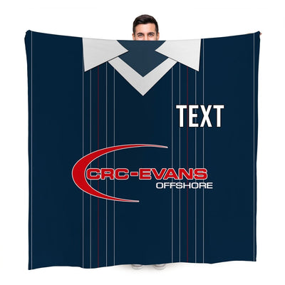 Ross County - 2015 Home - Personalised Retro Fleece Blanket 150cm X 150cm