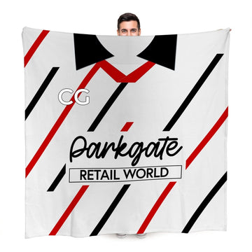 Rotherham  - 1994 Away Shirt - Personalised Retro Fleece Blanket