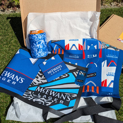 Retro Rangers Football Mystery Gift Box - Man Cave Accessories