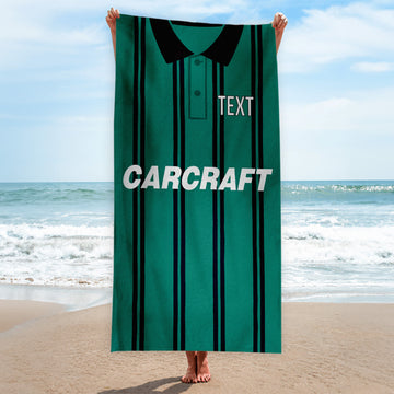 Rochdale 1996 Away Shirt - Personalised Lightweight, Microfibre Retro Beach Towel - 150cm x 75cm