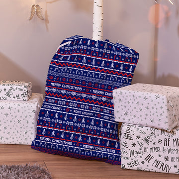 Ross County - Xmas Jumper Pattern - Santa Sack
