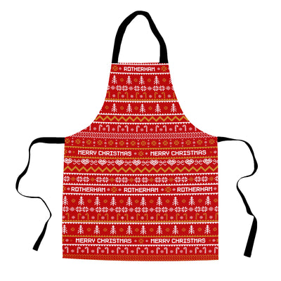 Rotherham Xmas Jumper Pattern - Apron