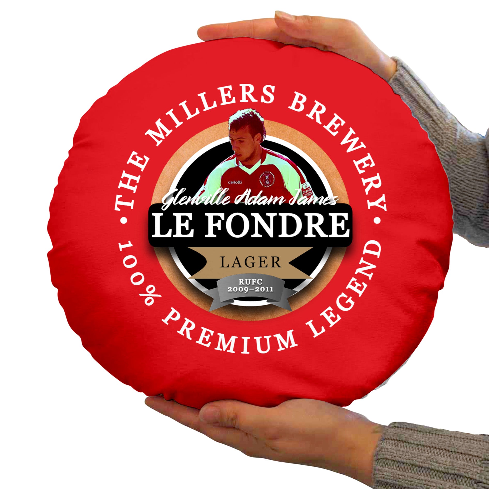 Rotherham Lefondre - Football Legends - Circle Cushion 14"