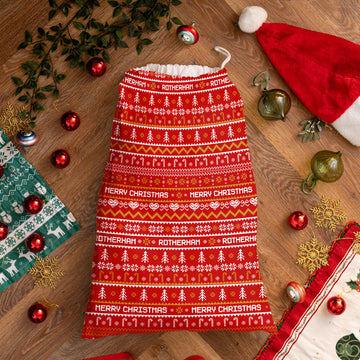 Rotherham - Xmas Jumper Pattern - Santa Sack