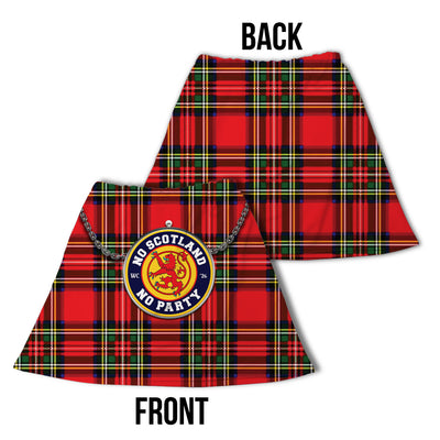 Royal Stewart Tartan, Scottish WC26 Badge - Novelty Kilt