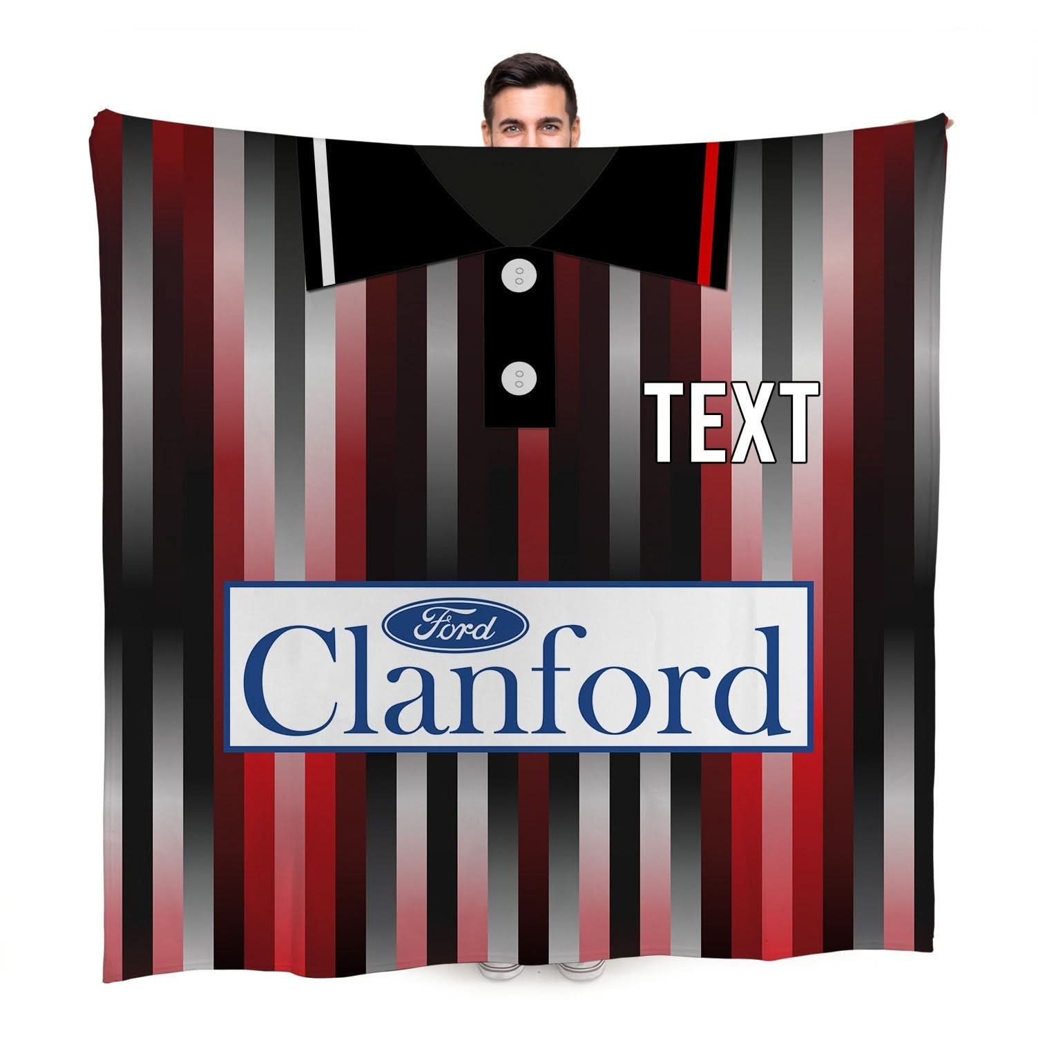 St Mirren 1994 Away - Personalised Retro Fleece Blanket 150cm X 150cm