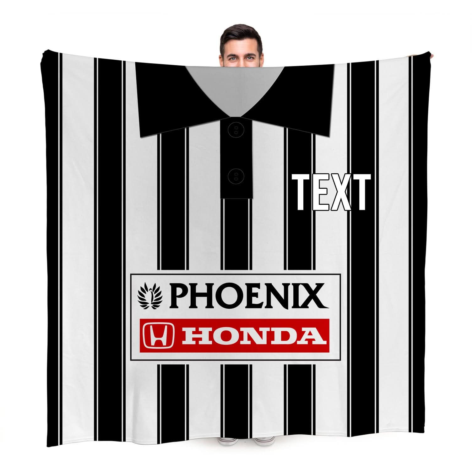 St Mirren 1995 Home - Personalised Retro Fleece Blanket 150cm X 150cm