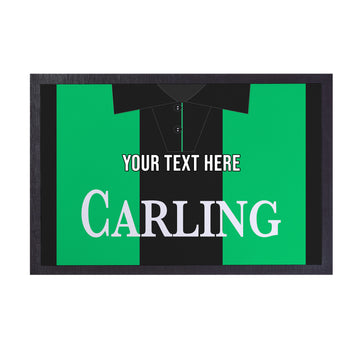 Stoke - 1994 Away Shirt - Personalised Retro Door Mat - 60cm x 40cm