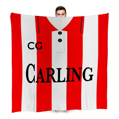 Stoke - 1994 Home Shirt - Personalised Retro Fleece Blanket