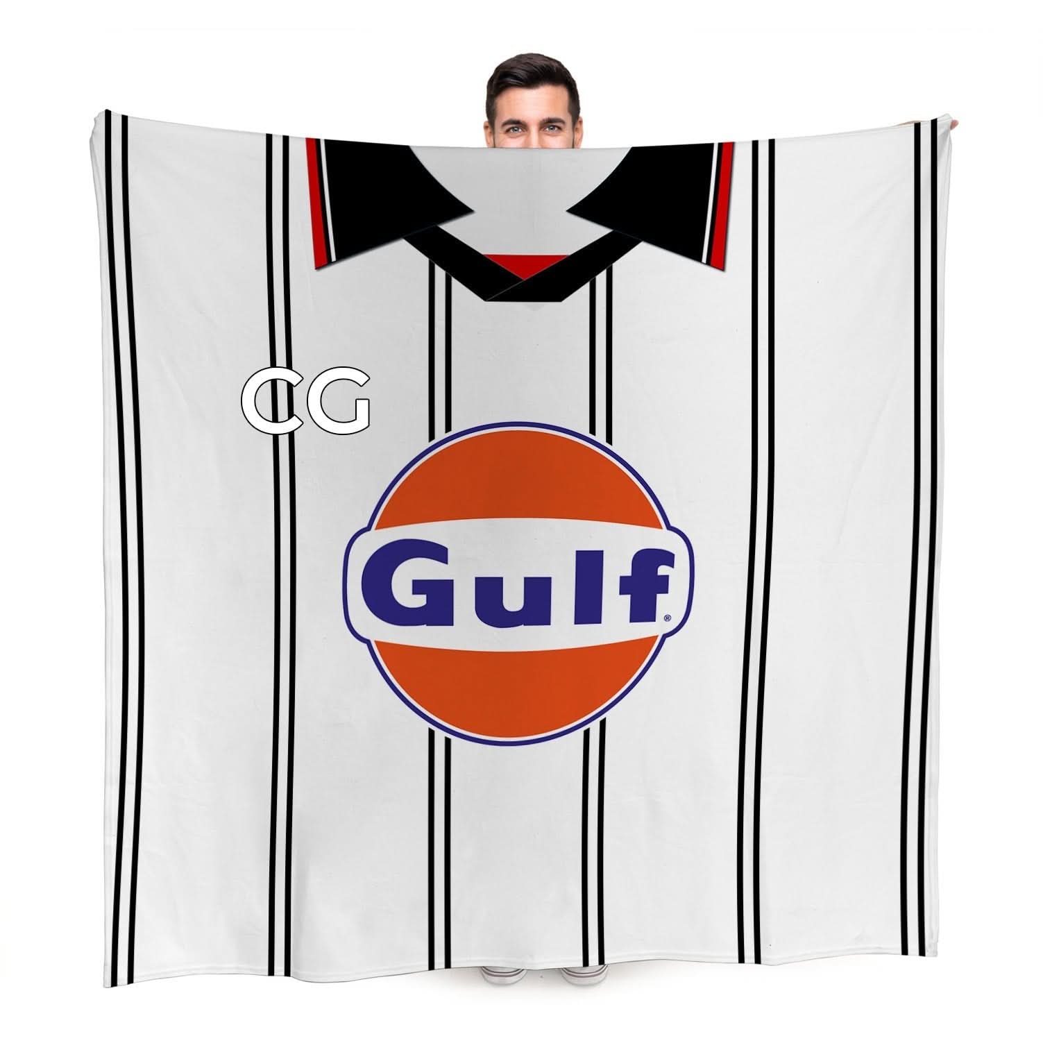 Swansea - 1995 Home Shirt - Personalised Retro Fleece Blanket