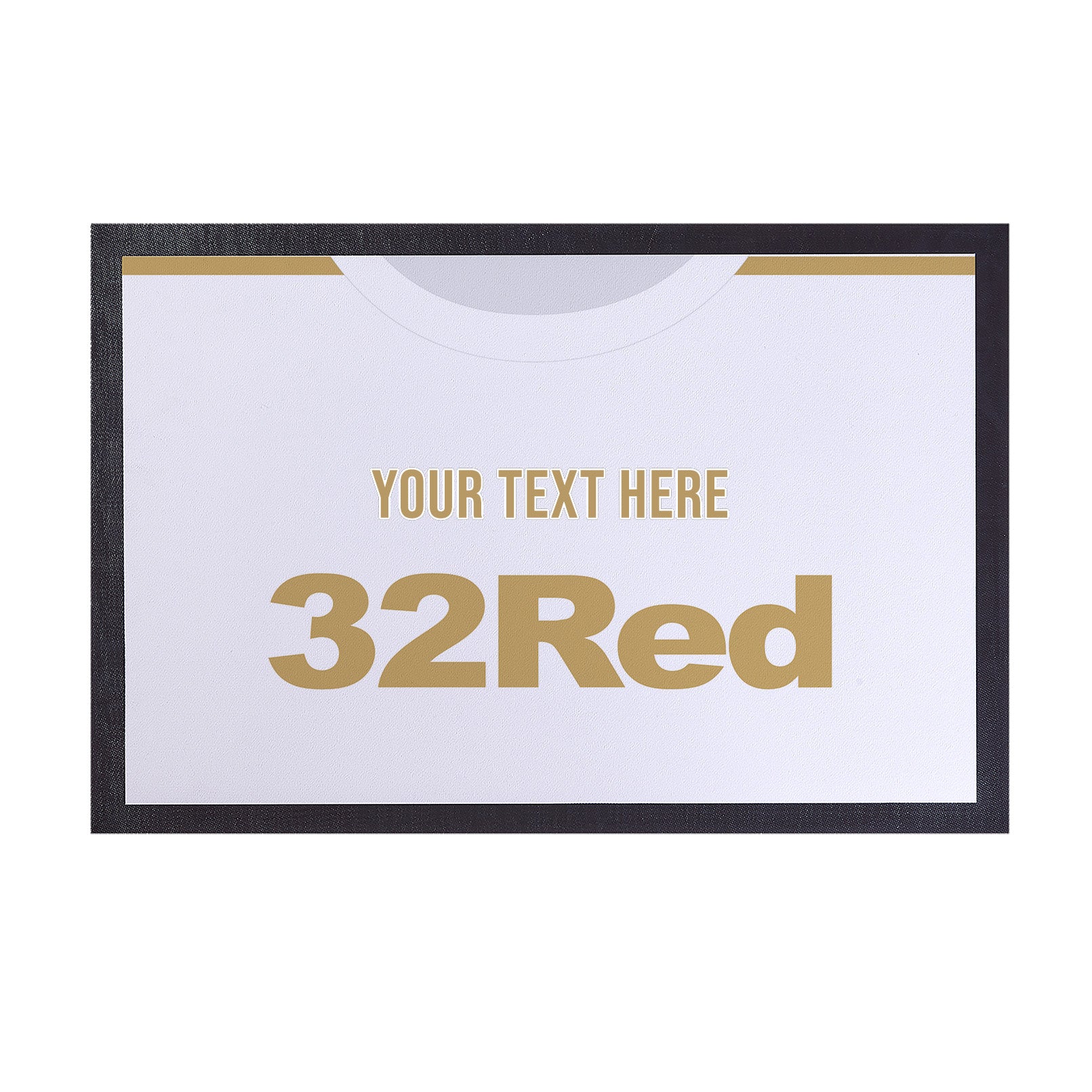 Swansea 2012 Home Shirt - Personalised Retro Door Mat - 60cm x 40cm