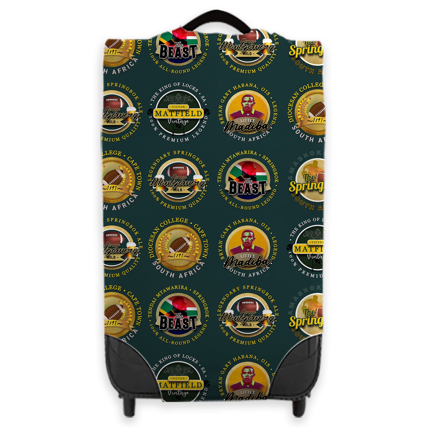 South Africa Rugby Union - Caseskin Luggage Cover - 3 Sizes