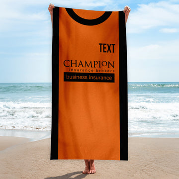 Salford 2013 Home Shirt - Personalised Lightweight, Microfibre Retro Beach Towel - 150cm x 75cm