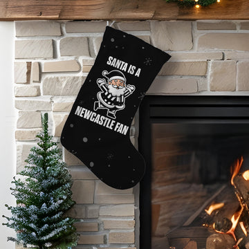 Santa is a Newcastle Fan - Christmas Stocking
