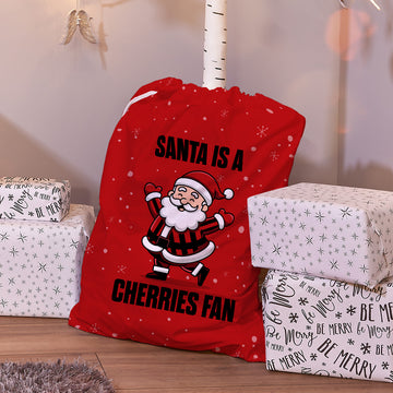 Santa is a Cherries Fan - Santa Sack