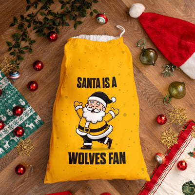 Santa is a Wolverhampton Fan - Santa Sack