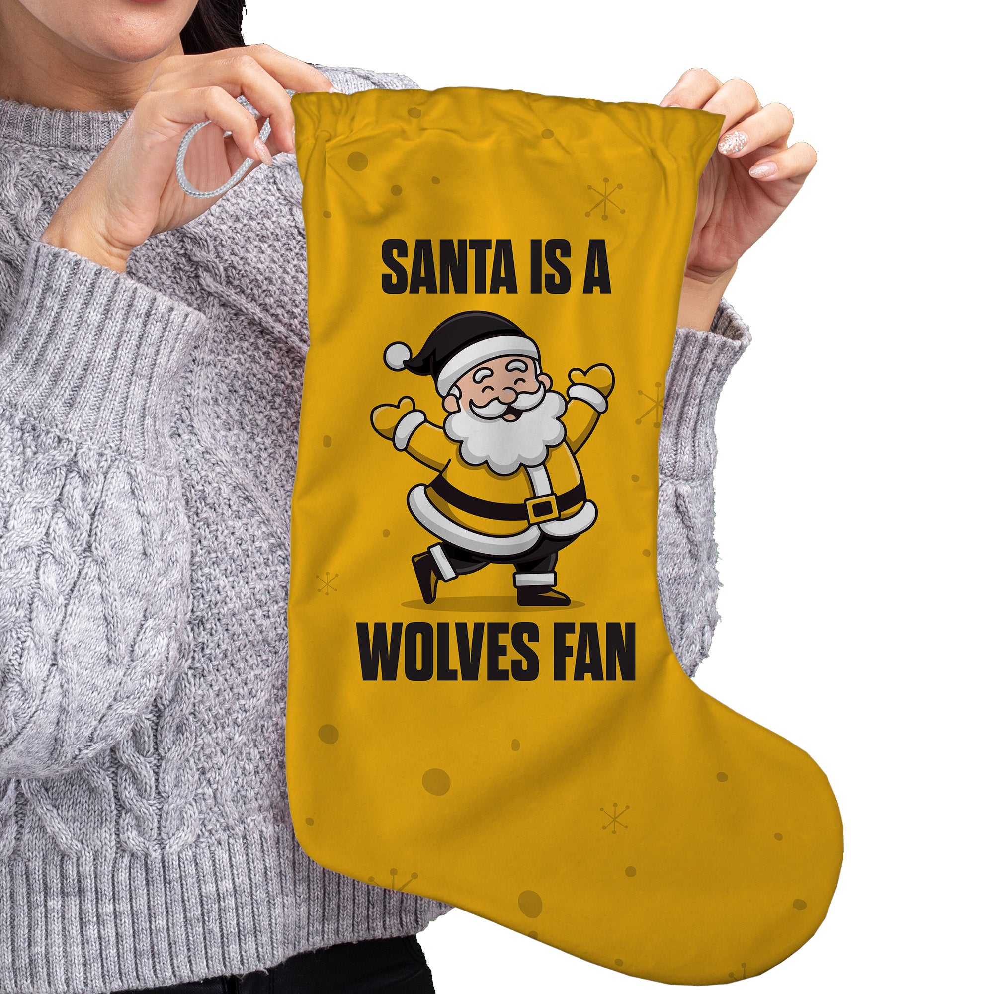 Santa is a Wolverhampton Fan - Stocking