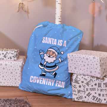 Santa is a Coventry Fan - Santa Sack
