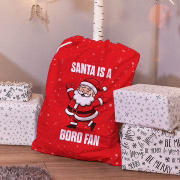 Santa is a Middlesbrough Fan - Santa Sack