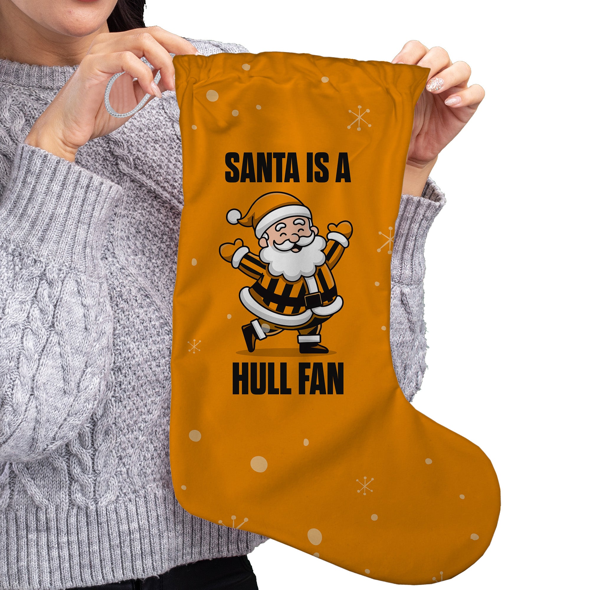 Santa is a Hull Fan - Stocking