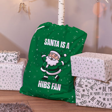 Santa is a Hibernian Fan - Santa Sack