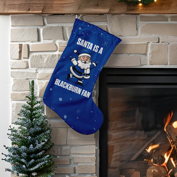 Santa is a Blackburn Fan - Stocking