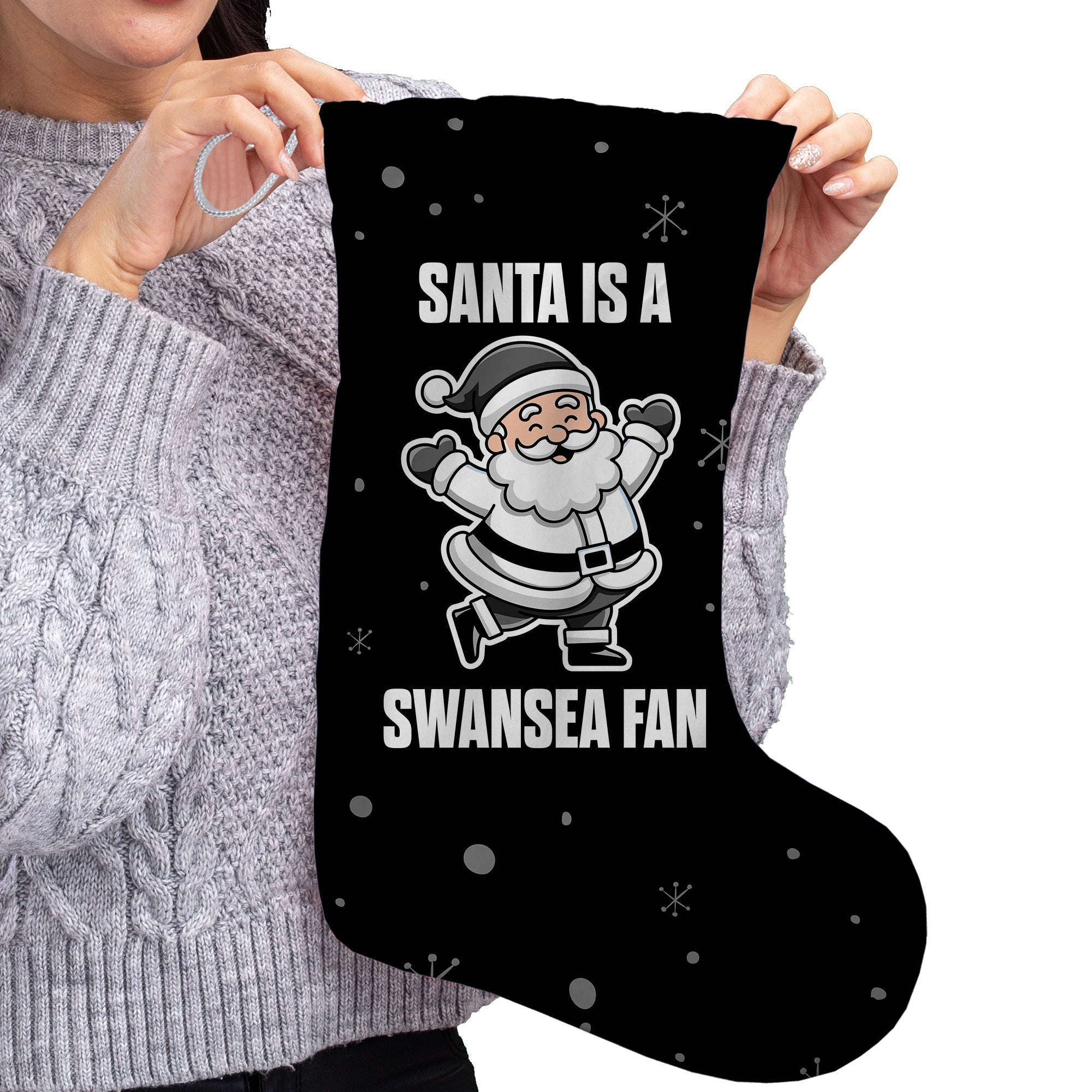 Santa is a Swansea Fan - Stocking