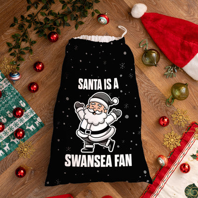 Santa is a Swansea Fan - Santa Sack