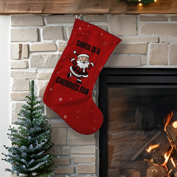 Santa is a Cherries Fan - Stocking