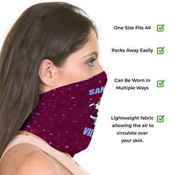 Santa is a Villa Fan - Snood