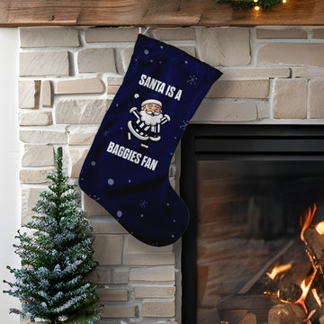 Santa is a Baggies Fan - Christmas Stocking - West Brom