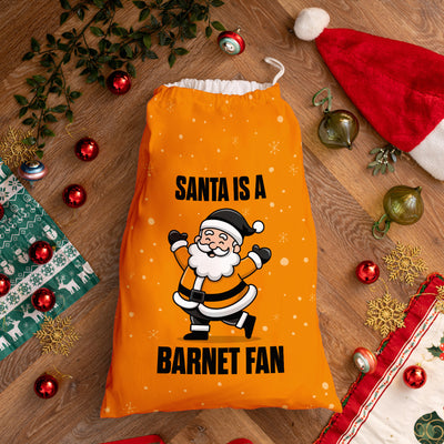 Santa is a Barnet Fan - Santa Sack