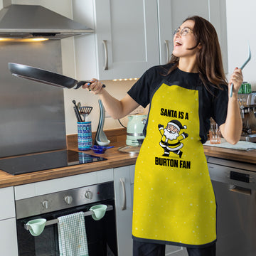 Santa is a Burton Fan - Apron