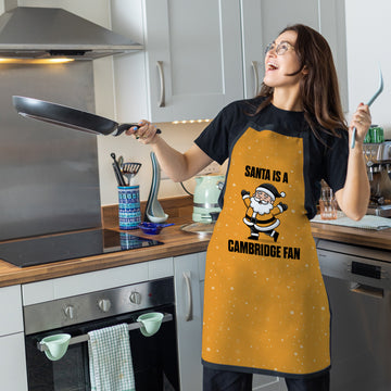 Santa is a Cambridge Fan - Apron