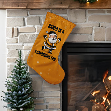 Santa is a Cambridge Fan - Christmas Stocking