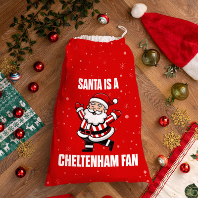 Santa is a Cheltenham Fan - Santa Sack