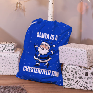 Santa is a Chesterfield Fan - Santa Sack