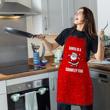 Santa is a Crawley Fan - Apron