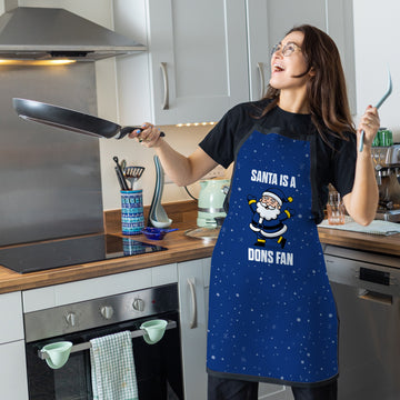Santa is a Dons Fan - Apron - Wimbledon