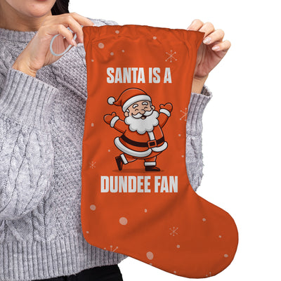 Santa is a Dundee U Fan - Christmas Stocking