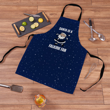 Santa is a Falkirk Fan - Apron
