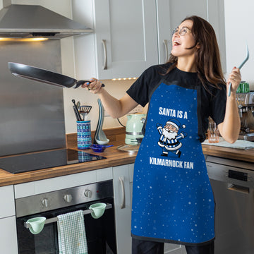 Santa is a Kilmarnock Fan - Apron